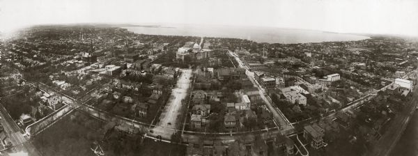 Central business district, 1908